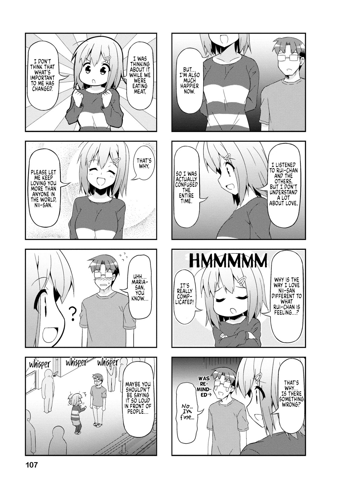Nakahara-kun no Kahogo na Imouto Chapter 50 page 7 - Chapter 50