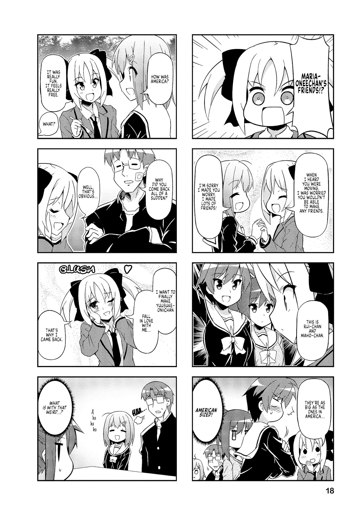 Nakahara-kun no Kahogo na Imouto Chapter 52 page 4 - Chapter 52