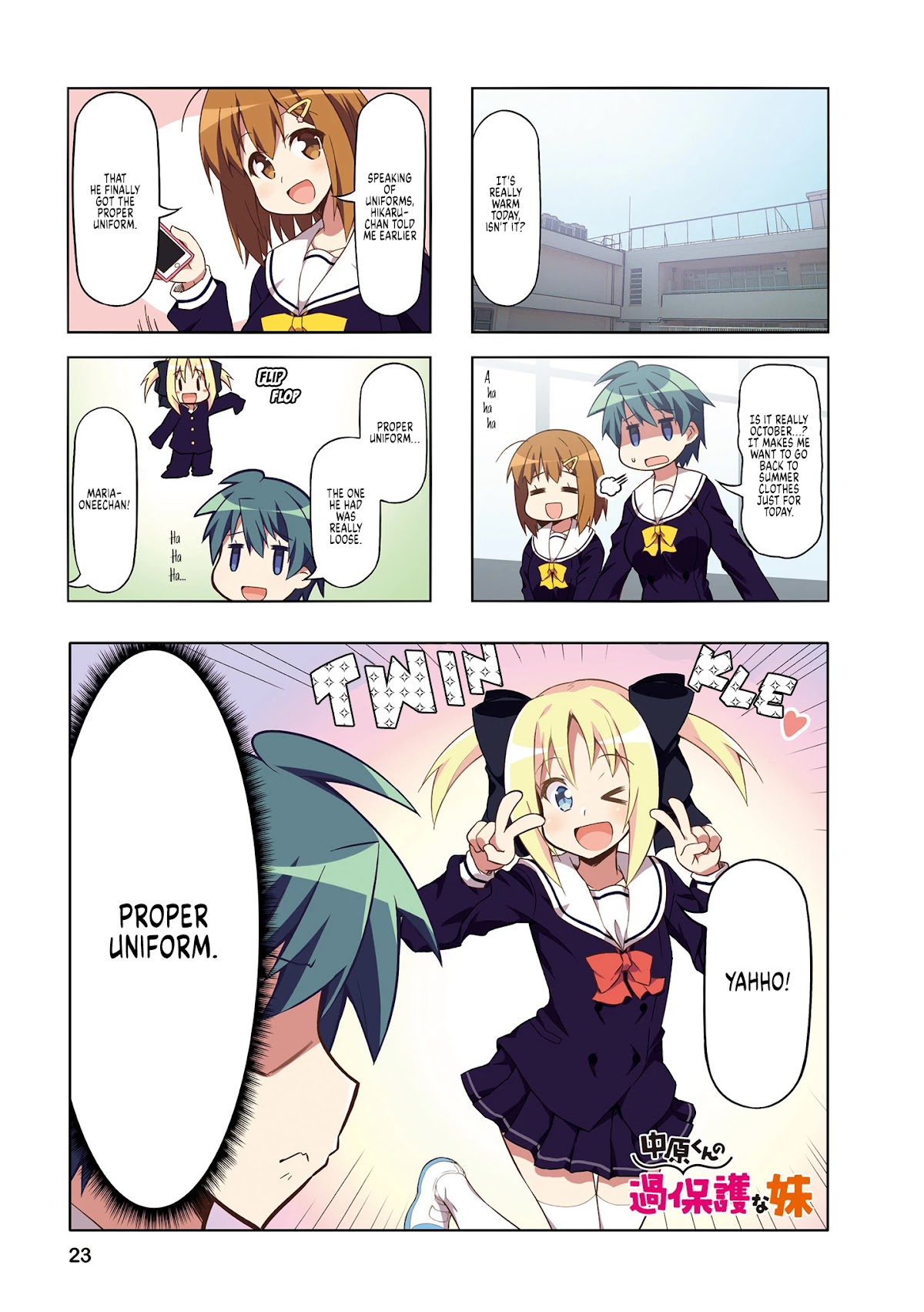Nakahara-kun no Kahogo na Imouto Chapter 53 page 1 - Chapter 53