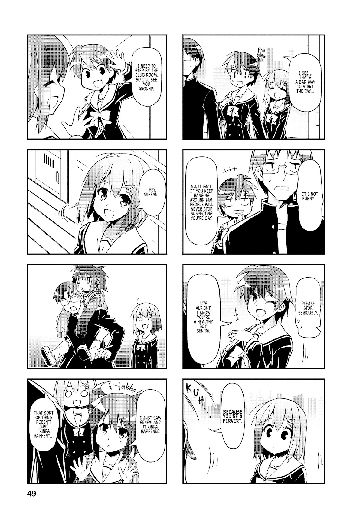 Nakahara-kun no Kahogo na Imouto Chapter 56 page 3 - Chapter 56