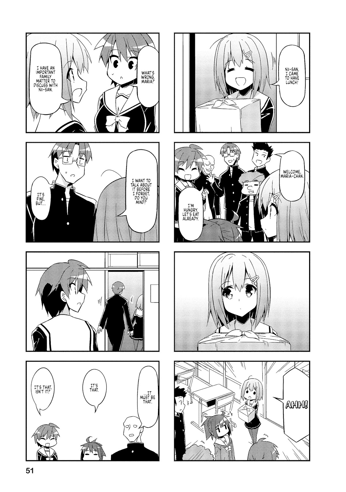 Nakahara-kun no Kahogo na Imouto Chapter 56 page 5 - Chapter 56