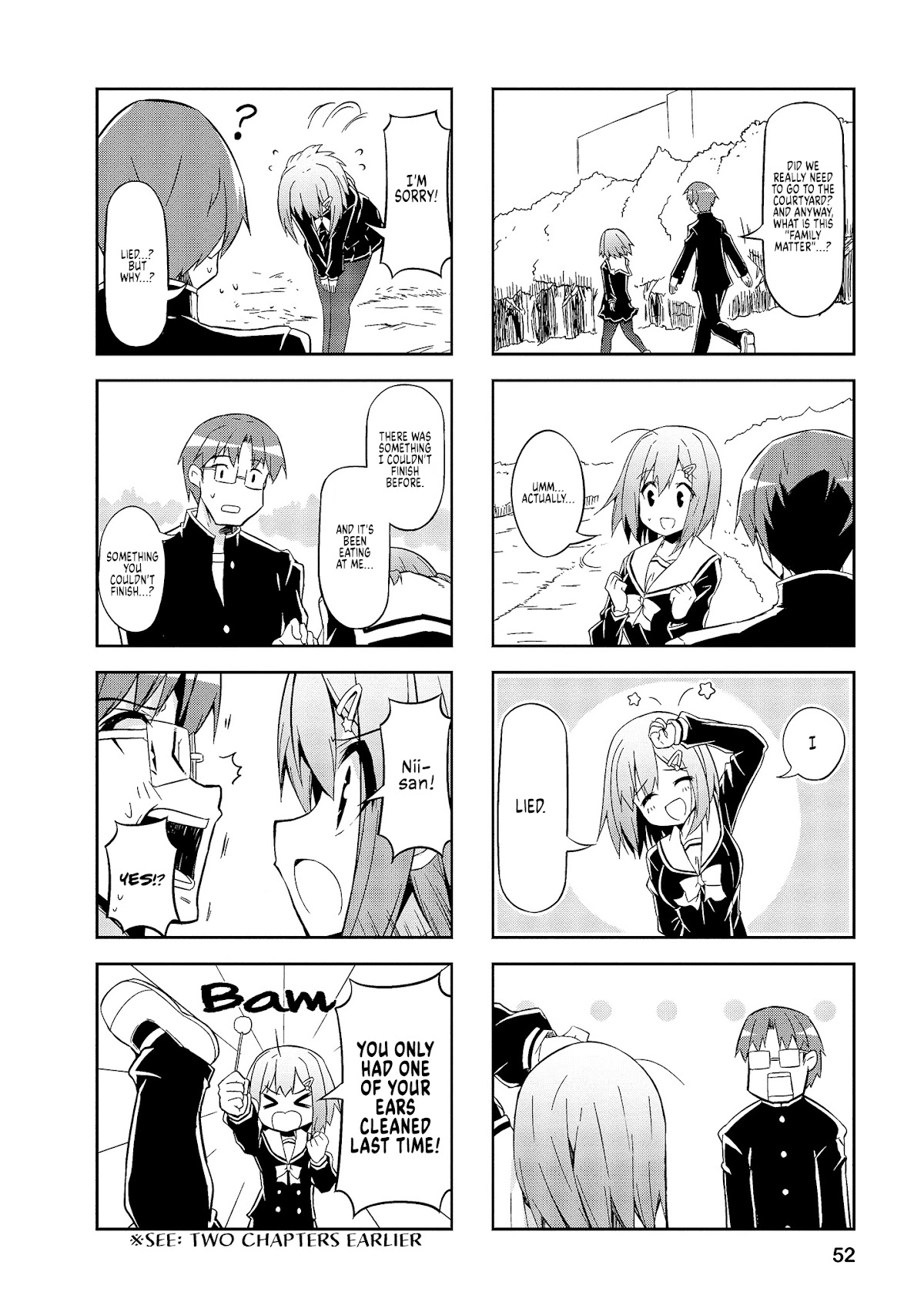 Nakahara-kun no Kahogo na Imouto Chapter 56 page 6 - Chapter 56