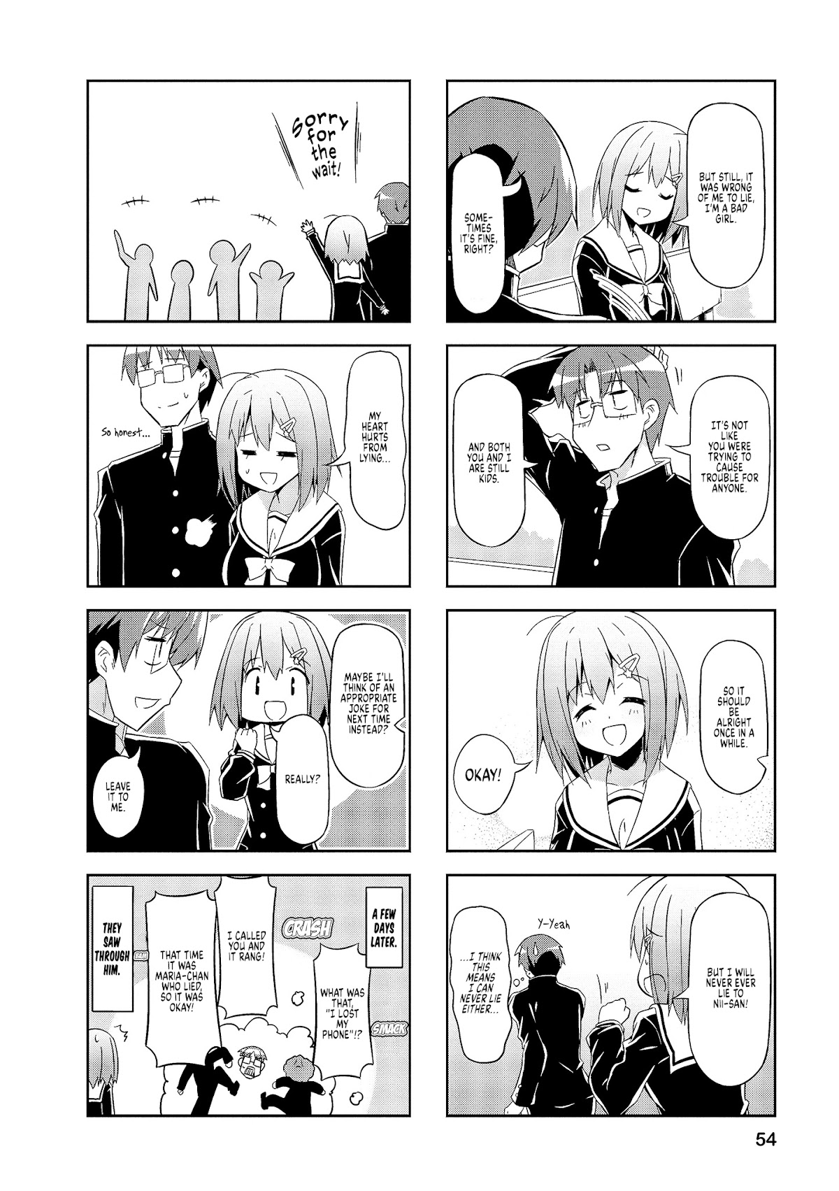 Nakahara-kun no Kahogo na Imouto Chapter 56 page 8 - Chapter 56