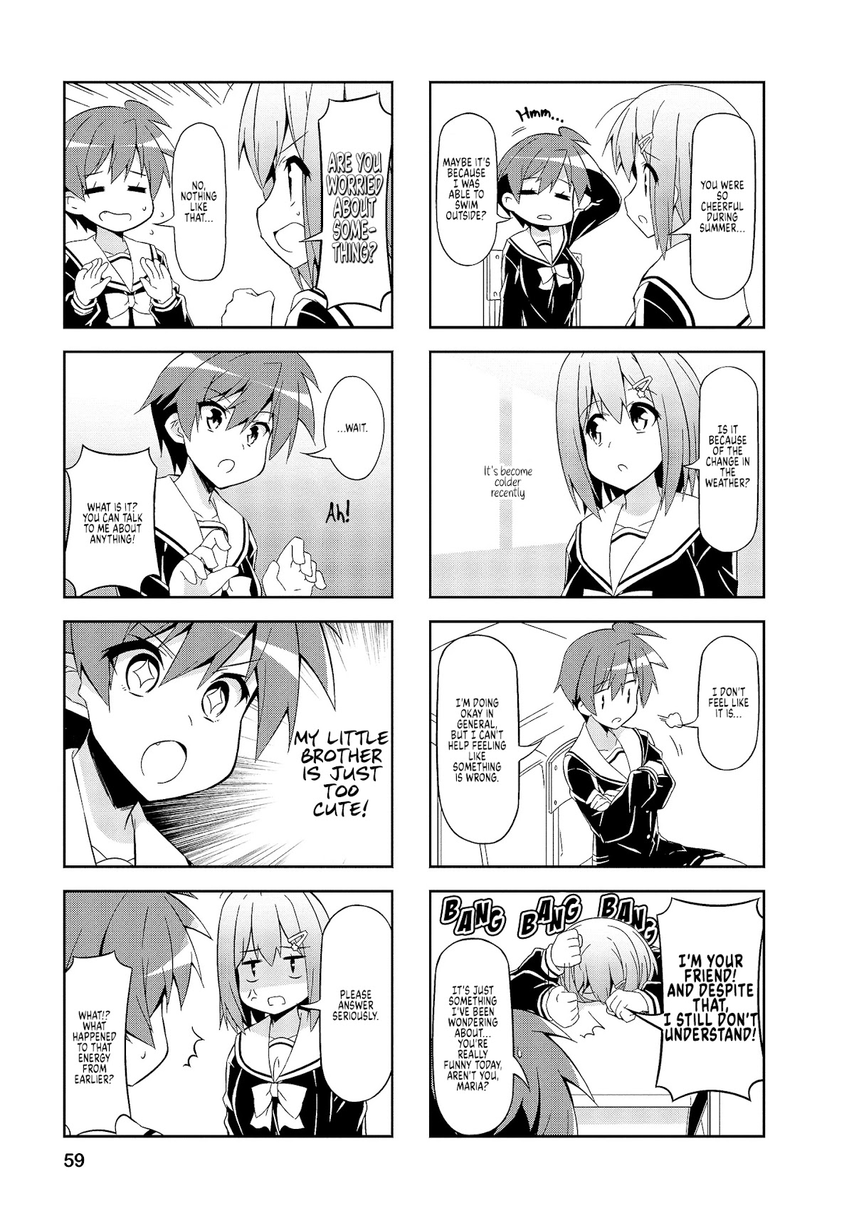 Nakahara-kun no Kahogo na Imouto Chapter 57 page 3 - Chapter 57