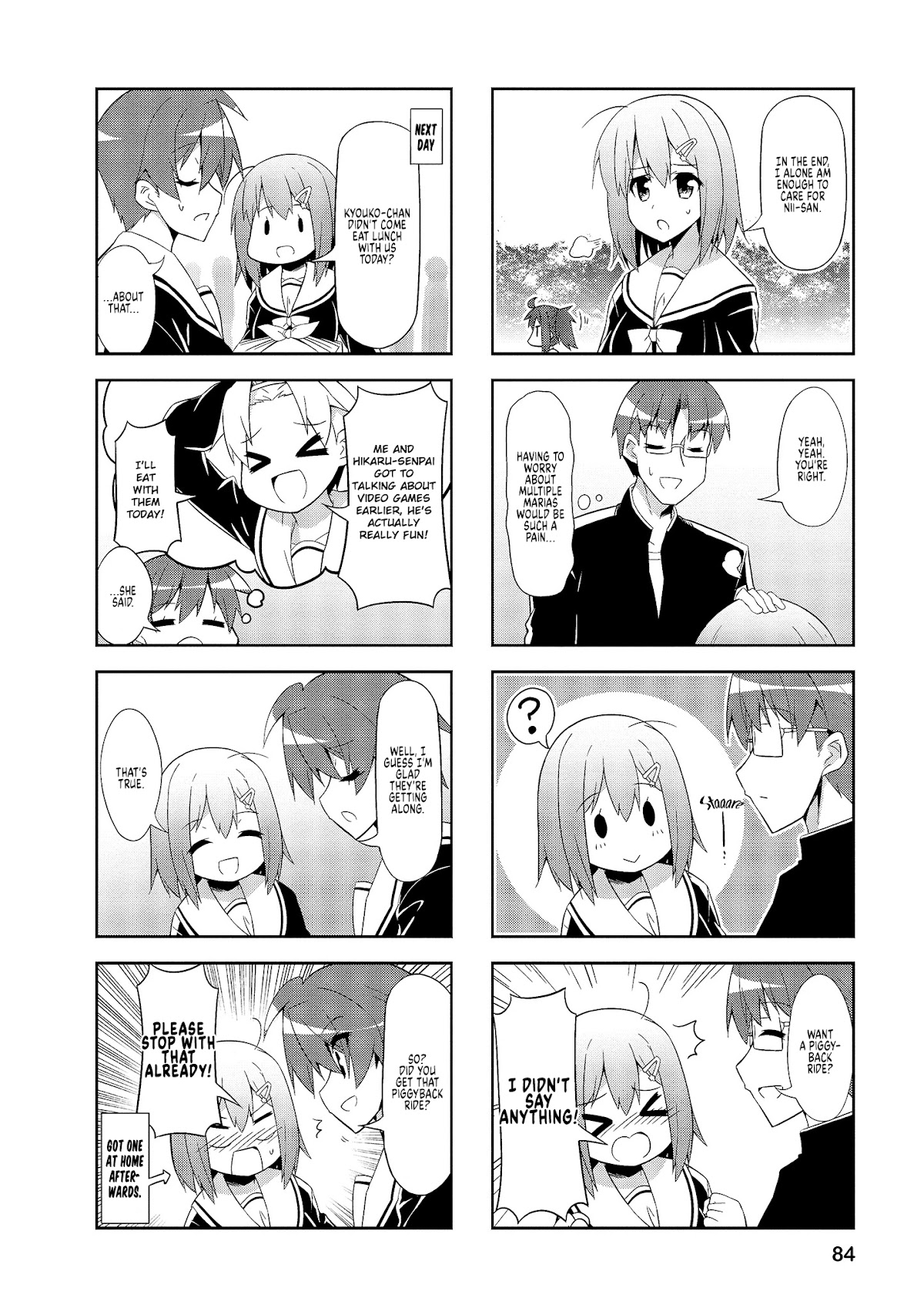 Nakahara-kun no Kahogo na Imouto Chapter 60 page 8 - Chapter 60
