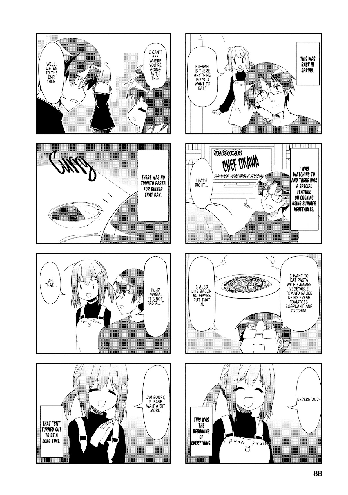 Nakahara-kun no Kahogo na Imouto Chapter 61 page 2 - Chapter 61