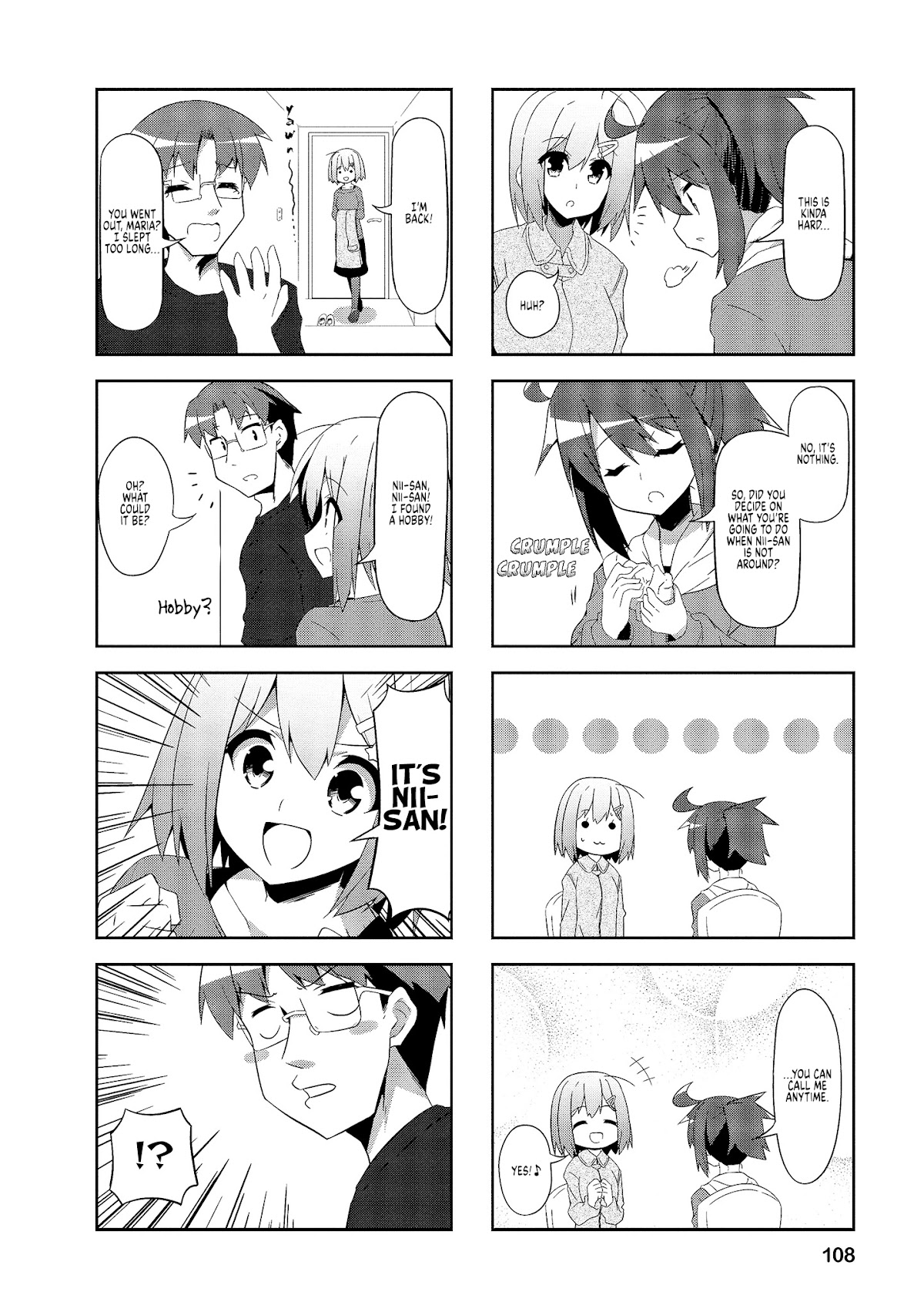 Nakahara-kun no Kahogo na Imouto Chapter 63 page 8 - Chapter 63