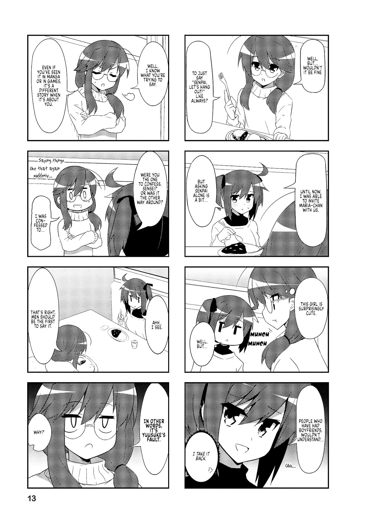 Nakahara-kun no Kahogo na Imouto Chapter 64 page 12 - Chapter 64