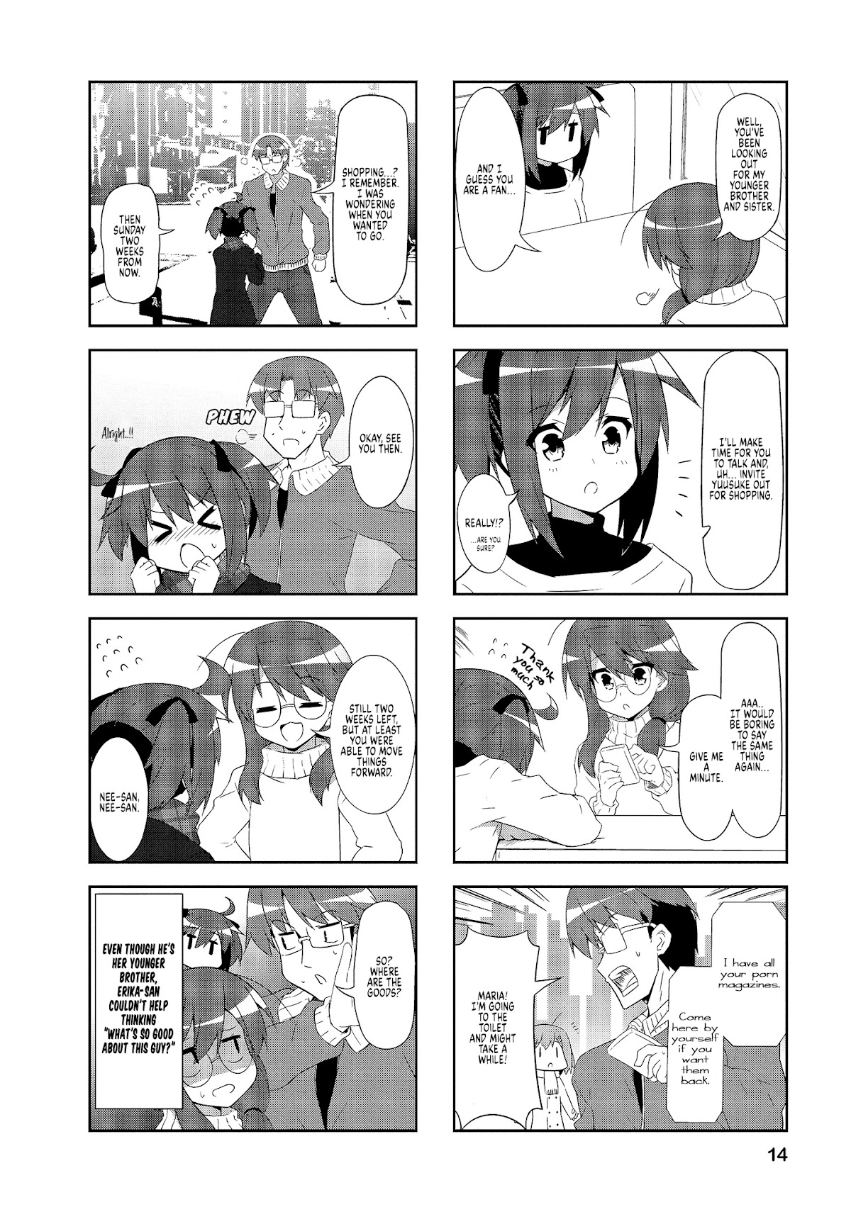 Nakahara-kun no Kahogo na Imouto Chapter 64 page 13 - Chapter 64
