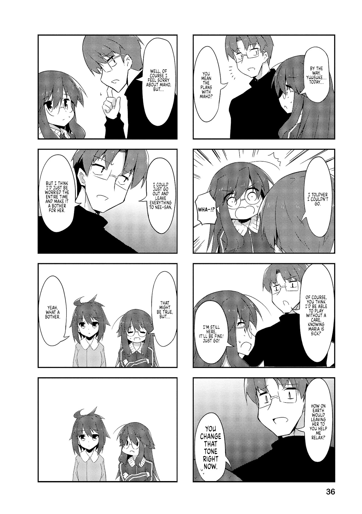 Nakahara-kun no Kahogo na Imouto Chapter 67 page 6 - Chapter 67