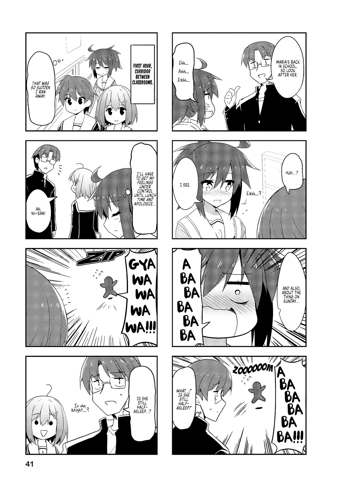 Nakahara-kun no Kahogo na Imouto Chapter 68 page 3 - Chapter 68