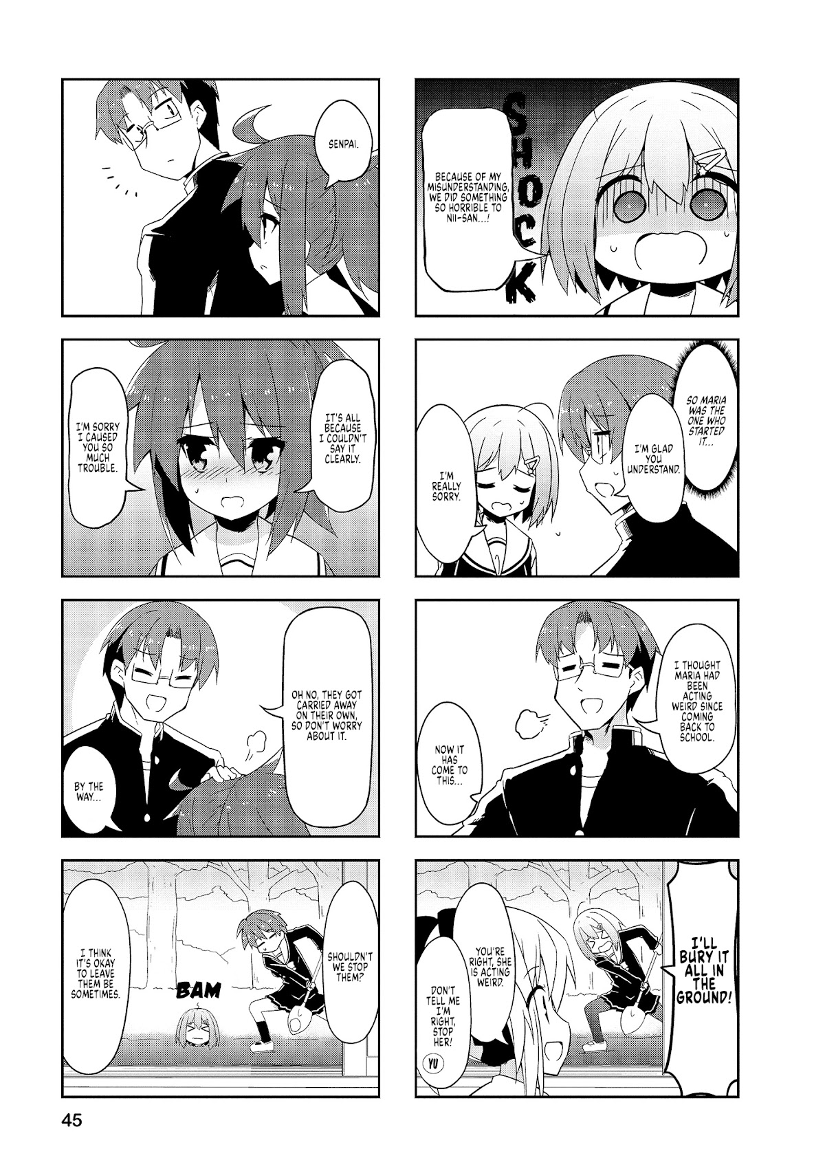 Nakahara-kun no Kahogo na Imouto Chapter 68 page 7 - Chapter 68