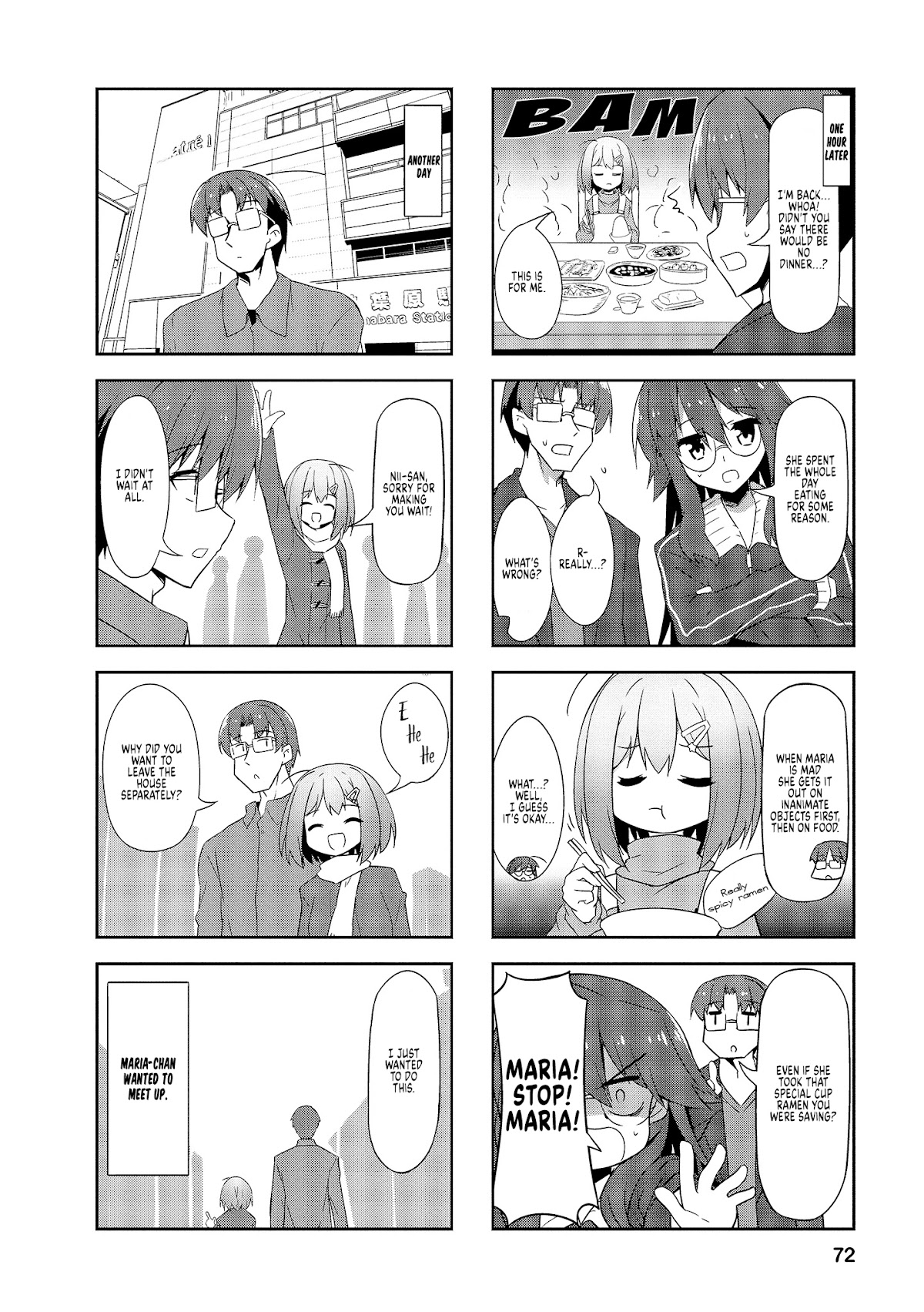 Nakahara-kun no Kahogo na Imouto Chapter 71 page 8 - Chapter 71