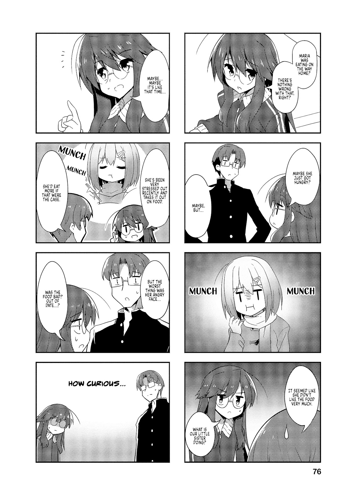 Nakahara-kun no Kahogo na Imouto Chapter 72 page 2 - Chapter 72