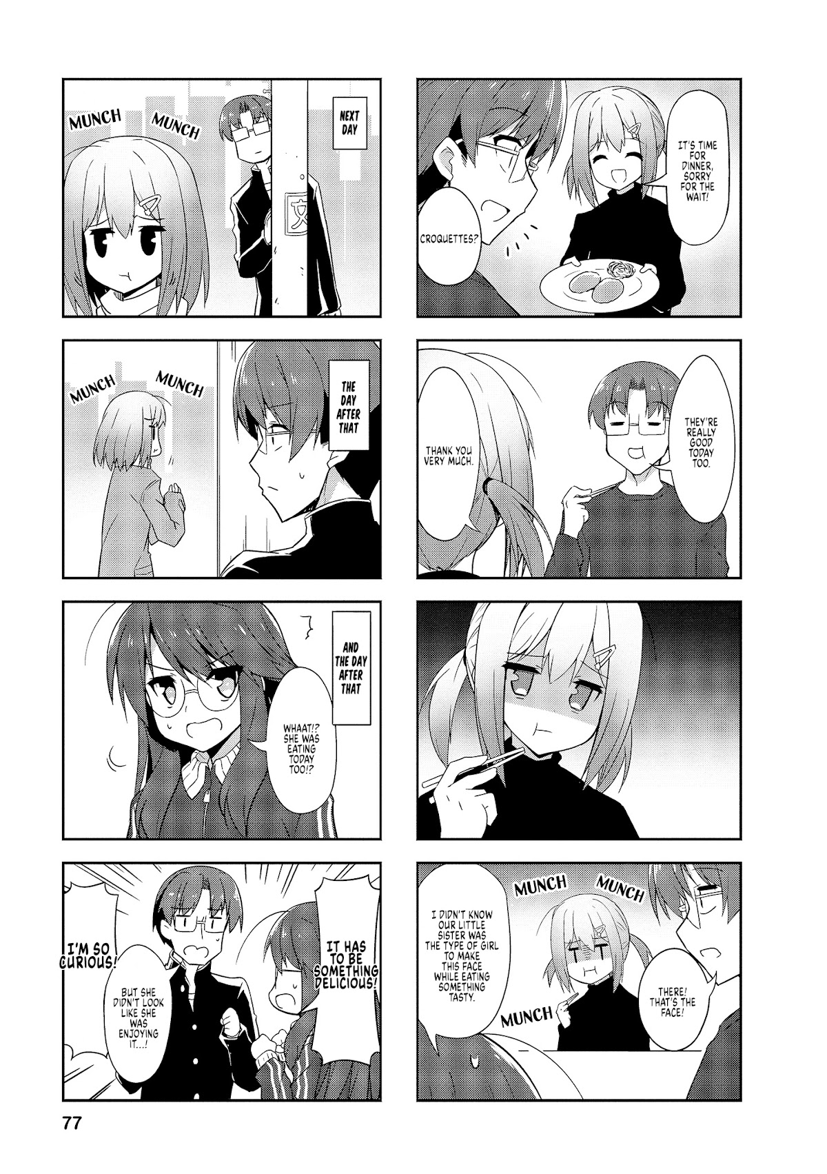 Nakahara-kun no Kahogo na Imouto Chapter 72 page 3 - Chapter 72
