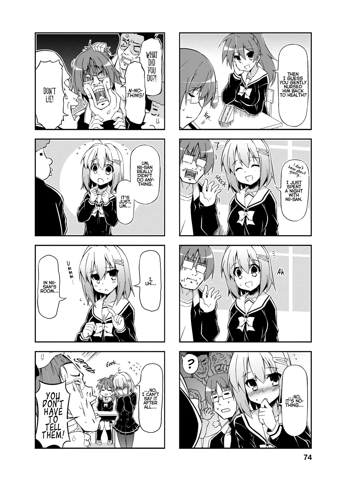 Nakahara-kun no Kahogo na Imouto Chapter 8 page 4 - Chapter 8