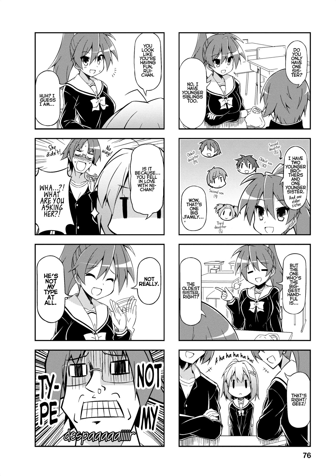 Nakahara-kun no Kahogo na Imouto Chapter 8 page 6 - Chapter 8