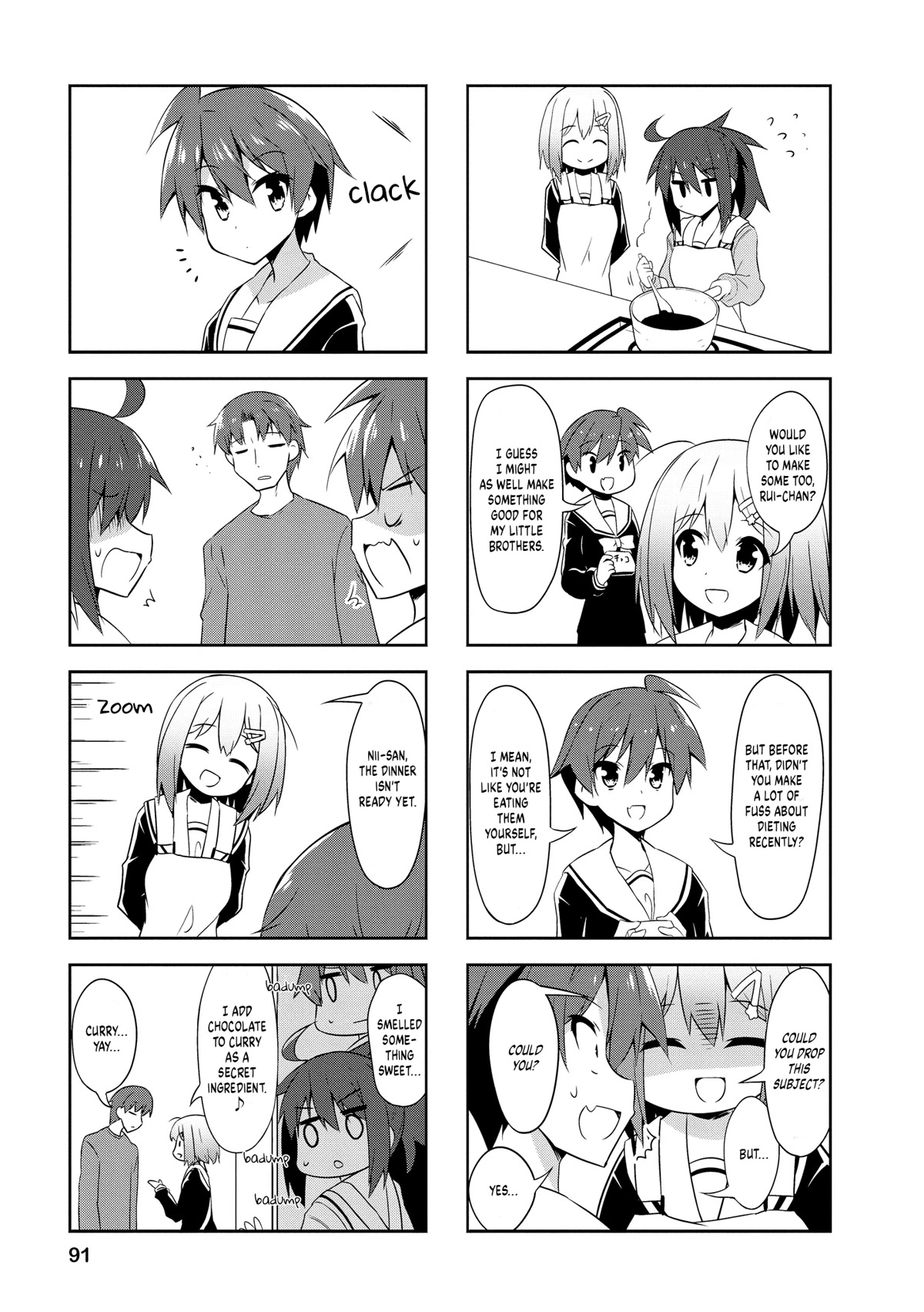 Nakahara-kun no Kahogo na Imouto Chapter 85 page 7 - Chapter 85
