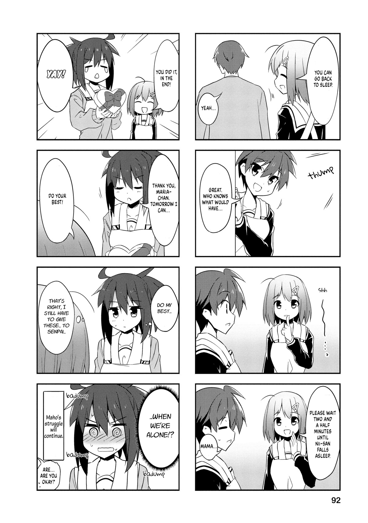 Nakahara-kun no Kahogo na Imouto Chapter 85 page 8 - Chapter 85