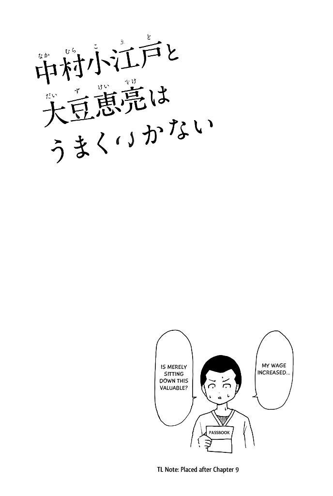 Nakamura Koedo to Daizu Keisuke wa Umakuikanai Chapter 11.5 page 2 - Chapter 11.5 : Volume 1 Extras