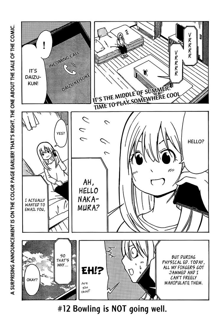 Nakamura Koedo to Daizu Keisuke wa Umakuikanai Chapter 12 page 3 - Chapter 12 : Bowling is NOT going well.