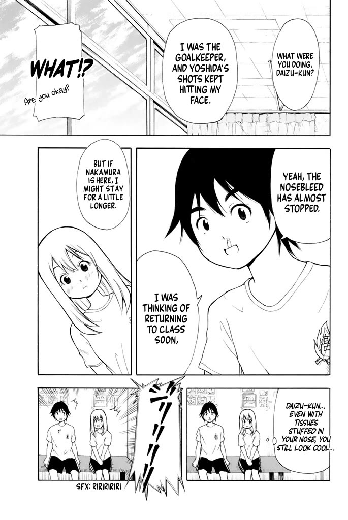 Nakamura Koedo to Daizu Keisuke wa Umakuikanai Chapter 18 page 4 - Chapter 18: The evacuation drill is NOT going well