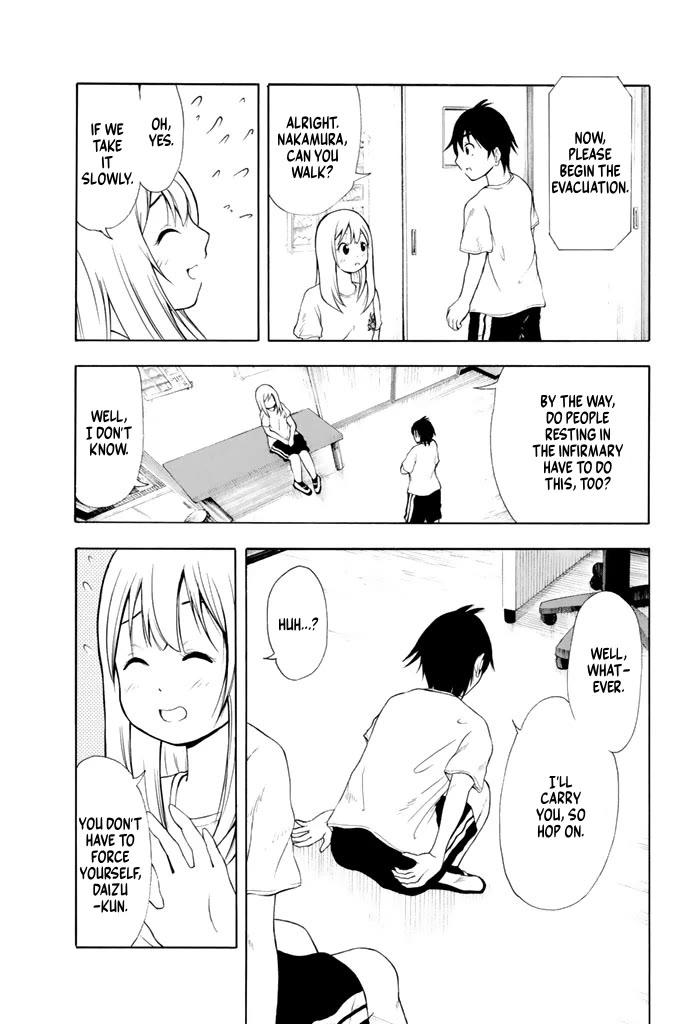 Nakamura Koedo to Daizu Keisuke wa Umakuikanai Chapter 18 page 6 - Chapter 18: The evacuation drill is NOT going well