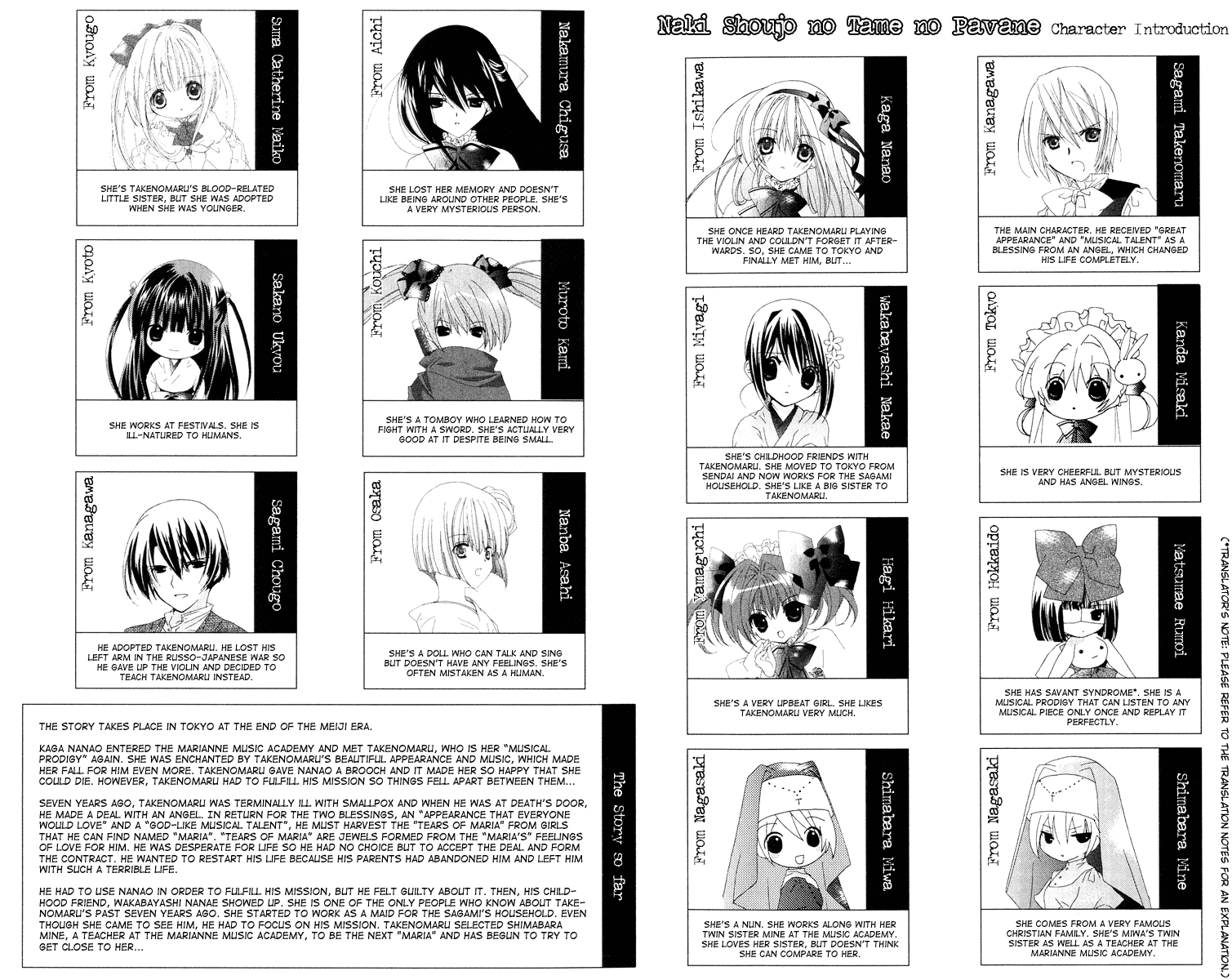 Naki Shoujo no Tame no Pavane Chapter 5.2 page 9 - Chapter 5 v2 : 3rd Movement - Reencounter ~Reencounter~ [1]