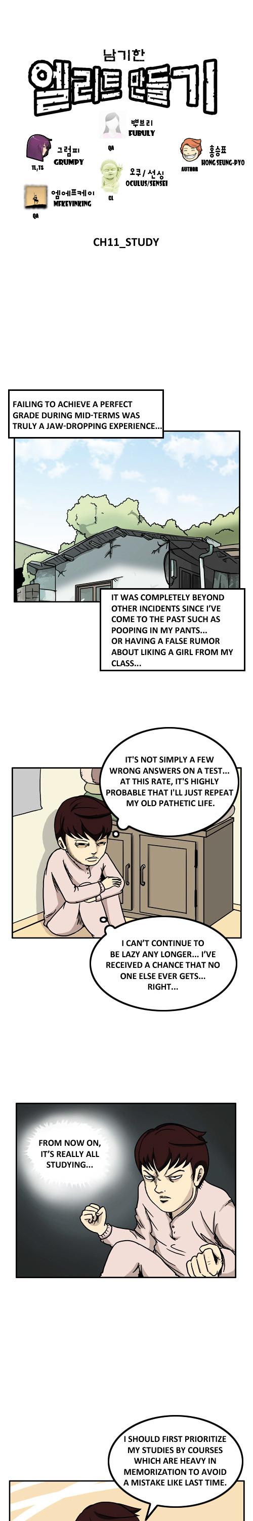 Nam Gi-han To be an Elite Chapter 11 page 1 - Chapter 11 : Study