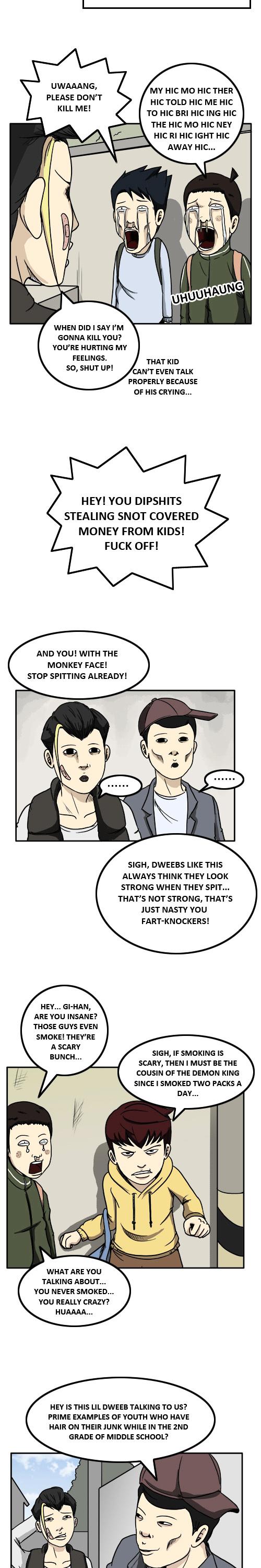 Nam Gi-han To be an Elite Chapter 12 page 3 - Chapter 12 : Neighbourhood Gangsters