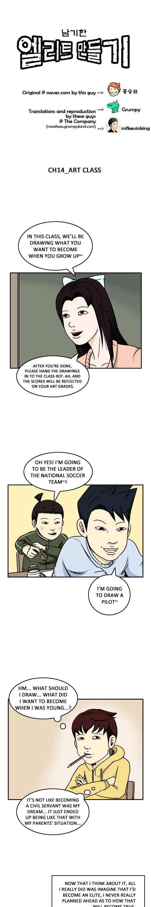 Nam Gi-han To be an Elite Chapter 14 page 1 - Chapter 14