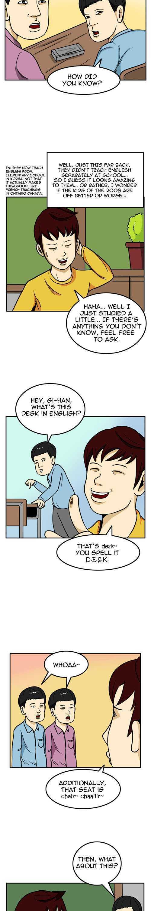 Nam Gi-han To be an Elite Chapter 3 page 3 - Chapter 3 : Elemetary Students and English