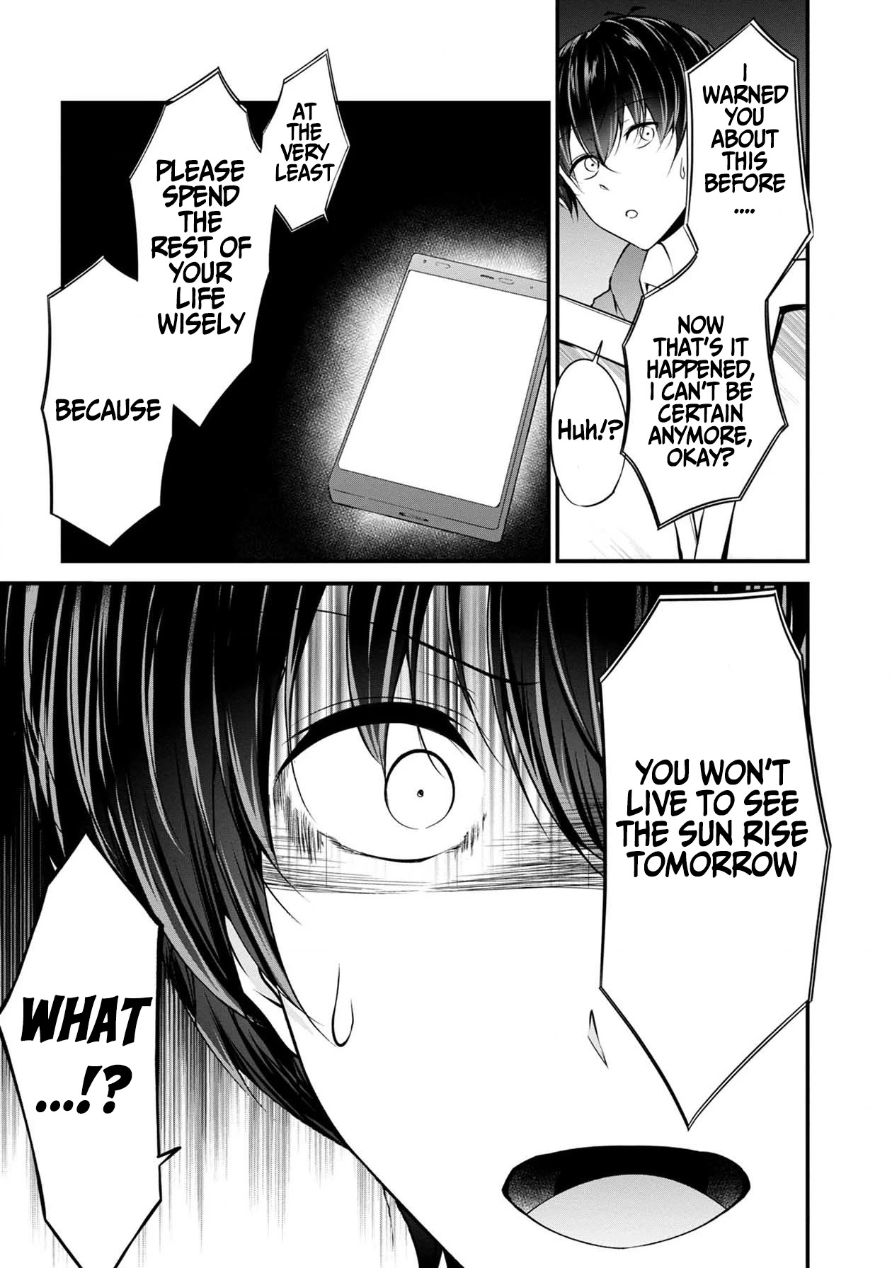 Namae no nai Kaibutsu Chapter 38 page 34 - Chapter 38