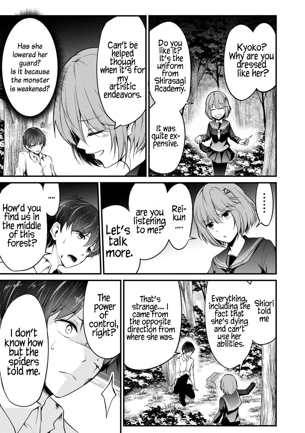 Namae no nai Kaibutsu Chapter 41 page 38 - Chapter 41: Forest of Despair