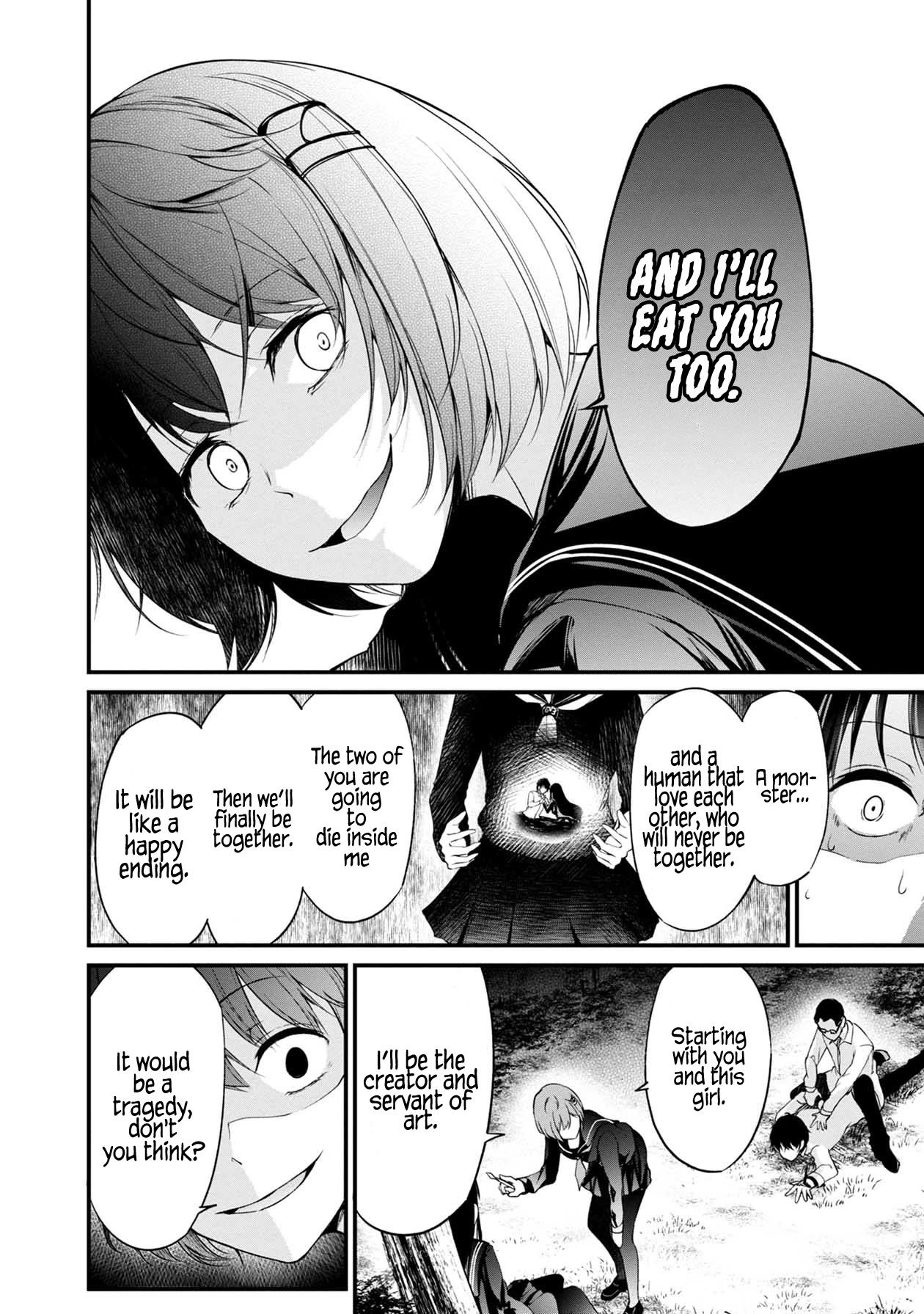Namae no nai Kaibutsu Chapter 42 page 11 - Chapter 42: The Woman Who Eats Flesh