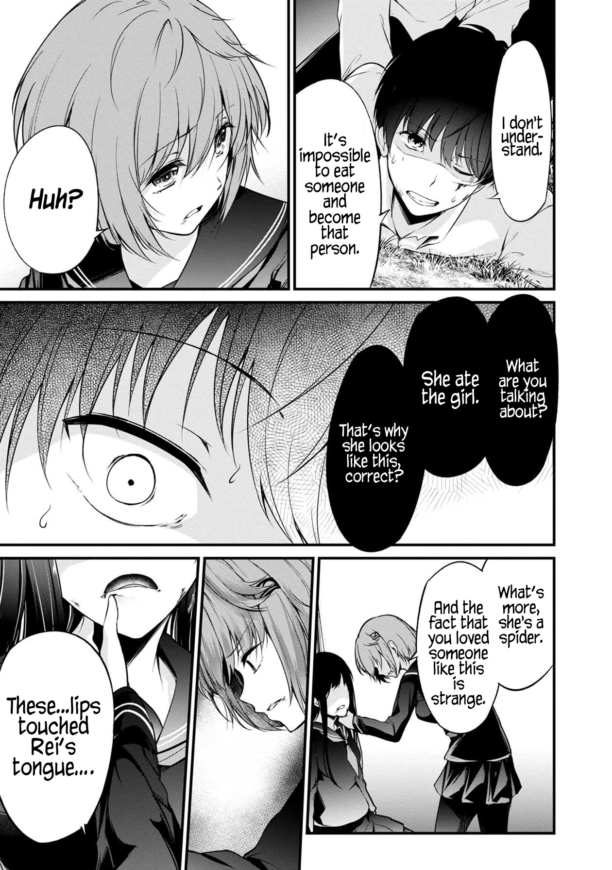 Namae no nai Kaibutsu Chapter 42 page 12 - Chapter 42: The Woman Who Eats Flesh