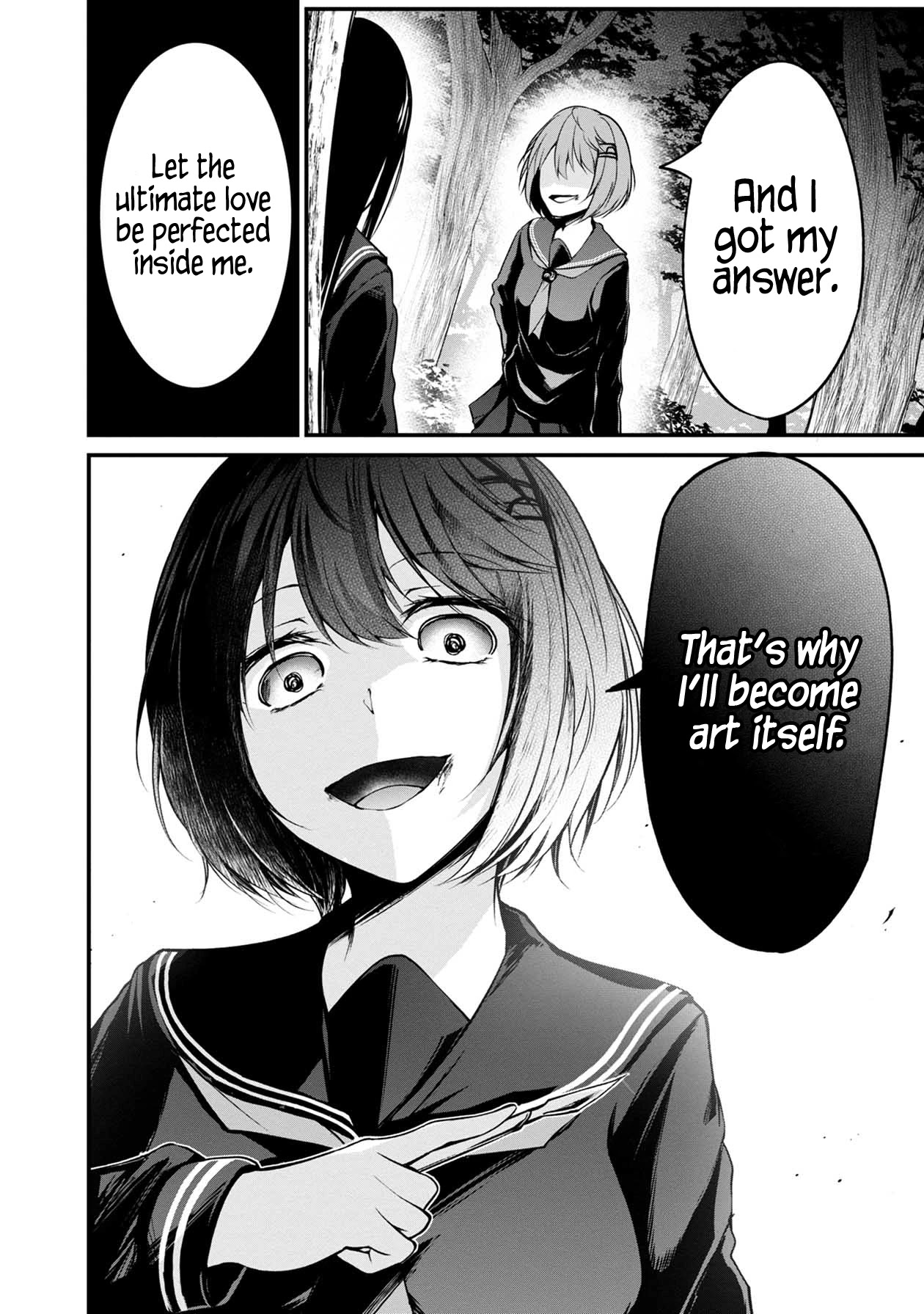 Namae no nai Kaibutsu Chapter 42 page 9 - Chapter 42: The Woman Who Eats Flesh