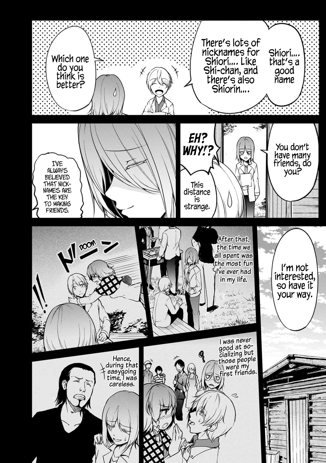 Namae no nai Kaibutsu Chapter 44 page 21 - Chapter 44: The White Eraser