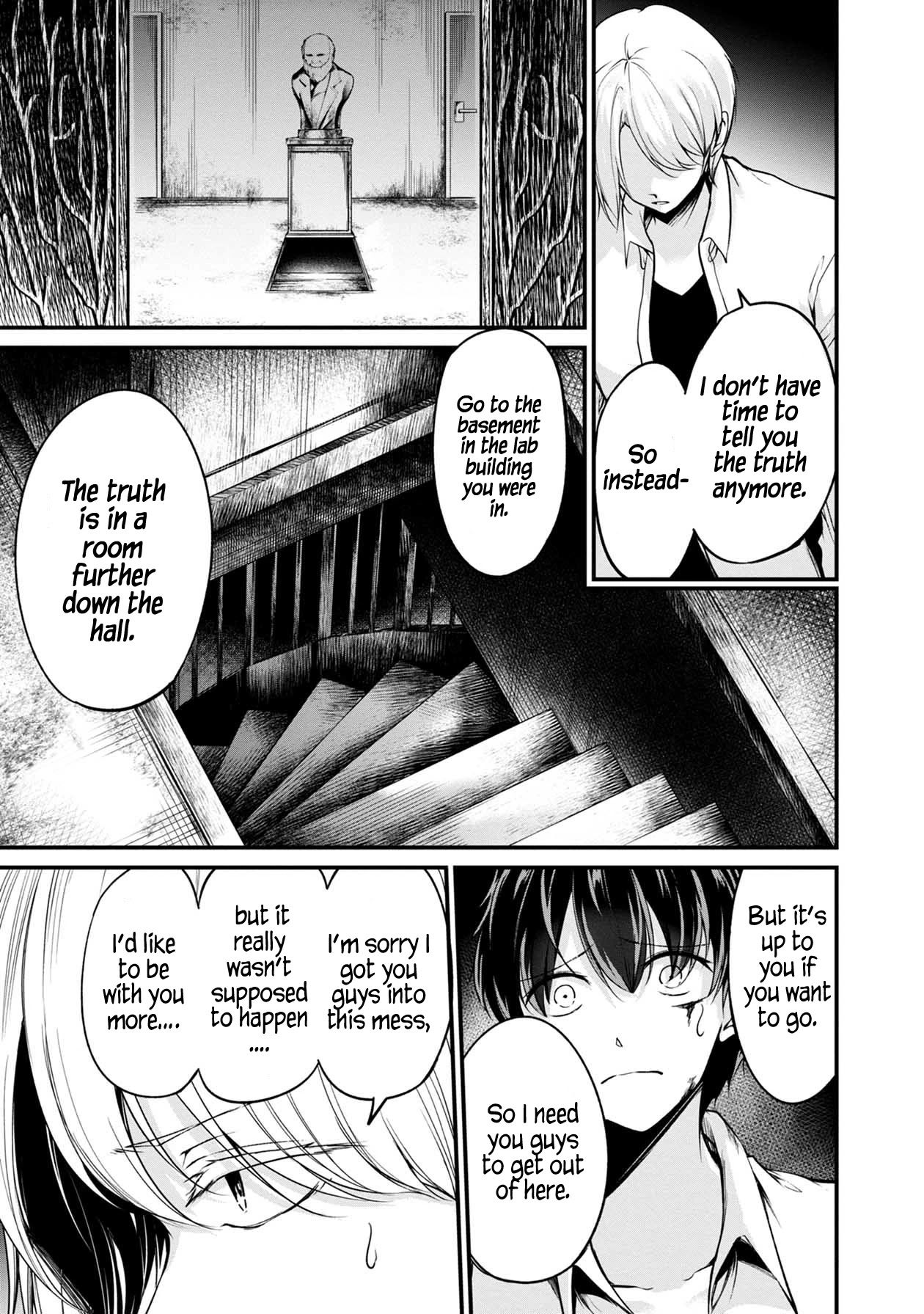 Namae no nai Kaibutsu Chapter 44 page 37 - Chapter 44: The White Eraser