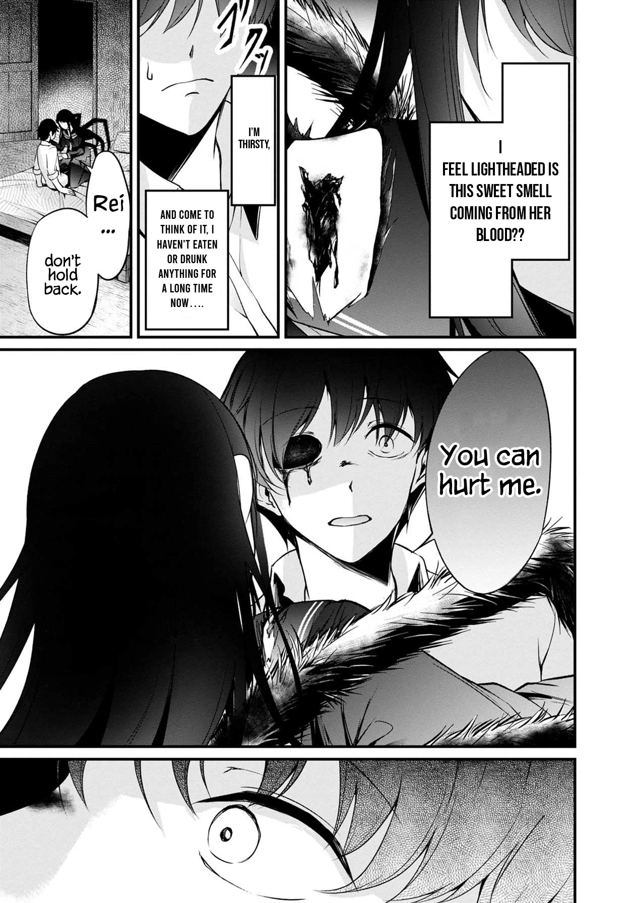 Namae no nai Kaibutsu Chapter 46 page 22 - Chapter 46: Bloody First Night