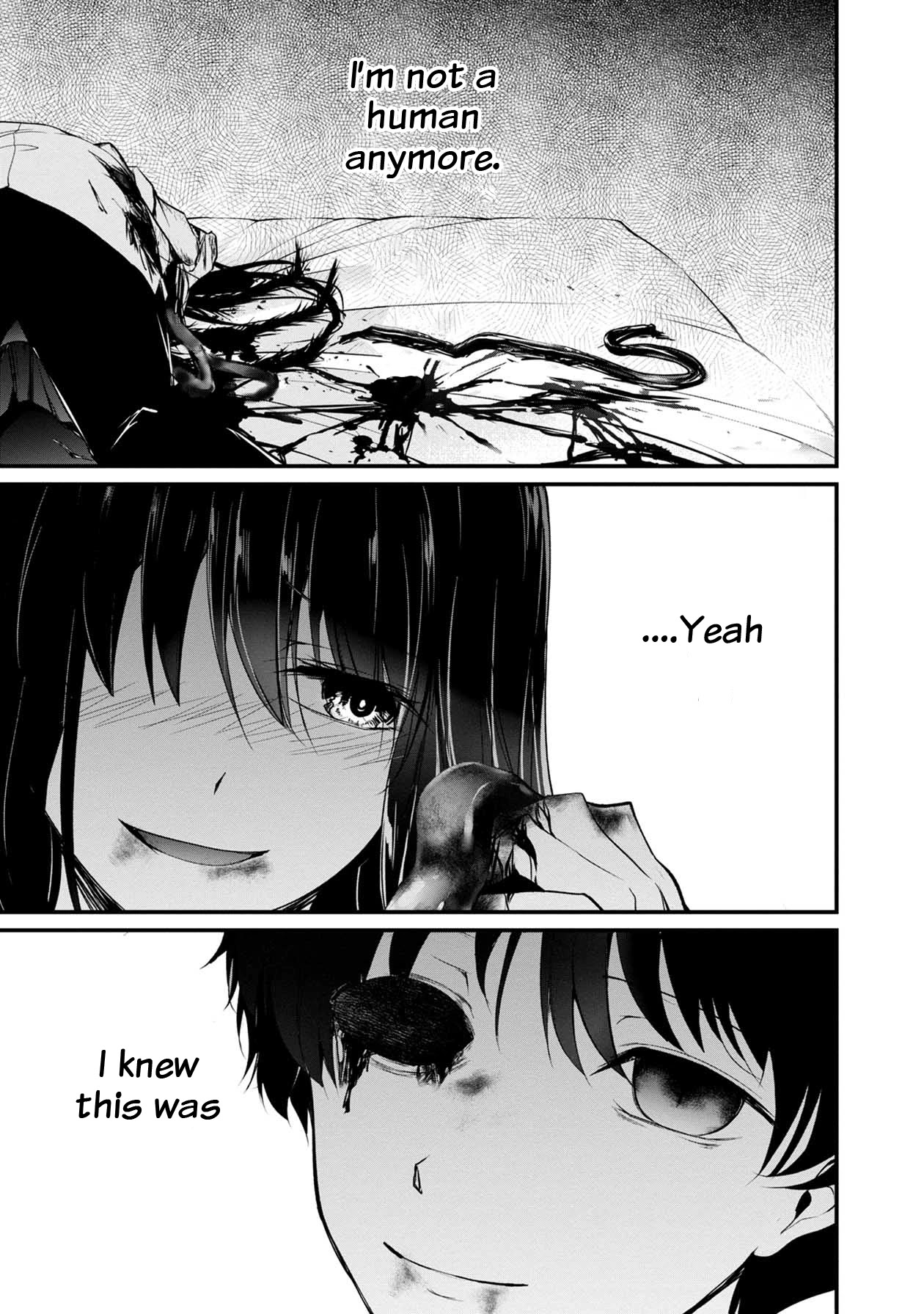 Namae no nai Kaibutsu Chapter 46 page 25 - Chapter 46: Bloody First Night