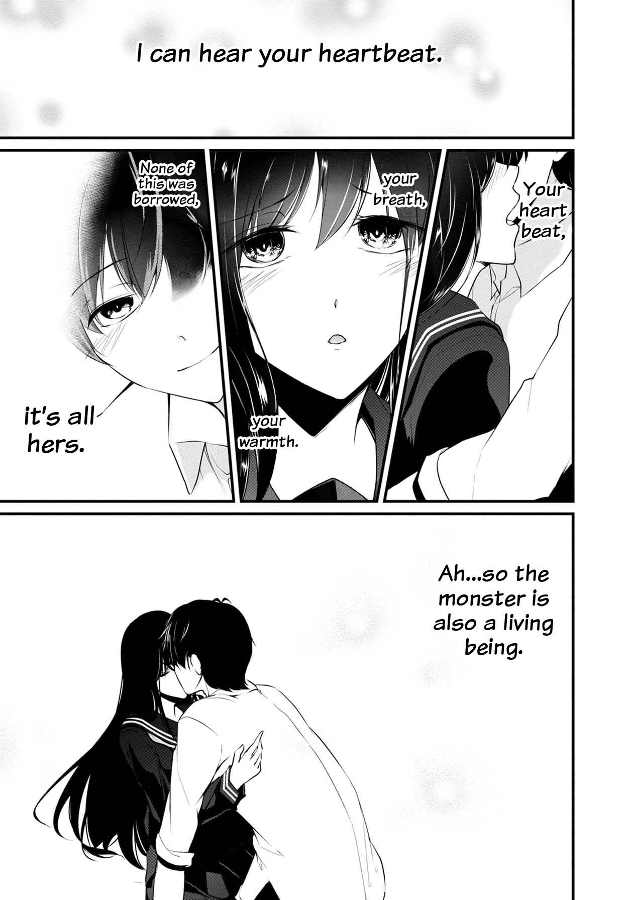 Namae no nai Kaibutsu Chapter 46 page 9 - Chapter 46: Bloody First Night