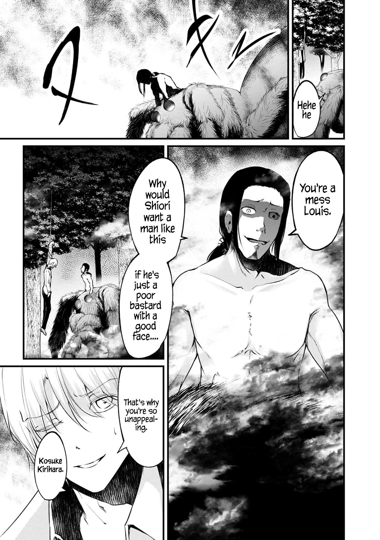 Namae no nai Kaibutsu Chapter 47 page 36 - Chapter 47: The Spiders Settlement