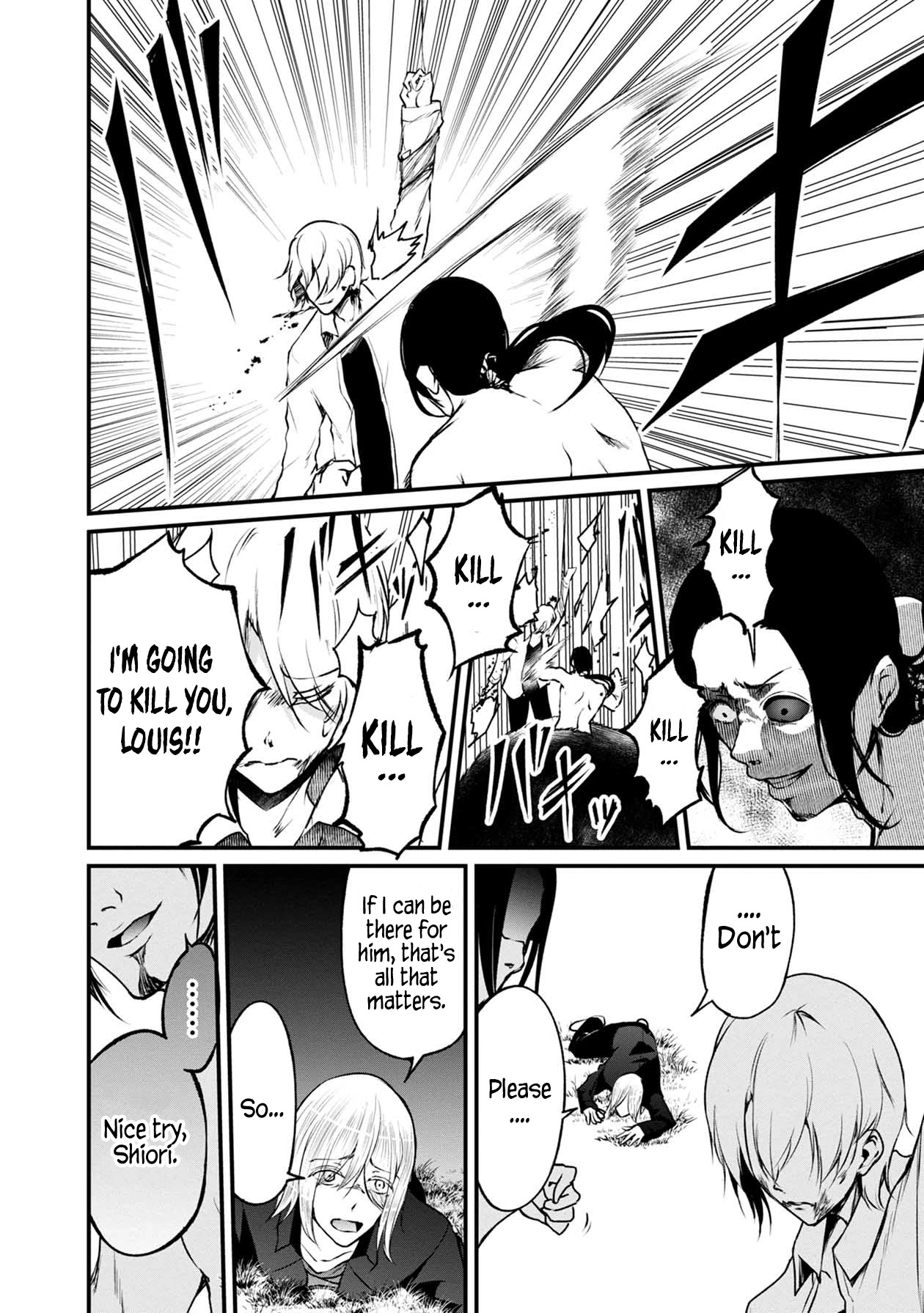 Namae no nai Kaibutsu Chapter 47 page 37 - Chapter 47: The Spiders Settlement