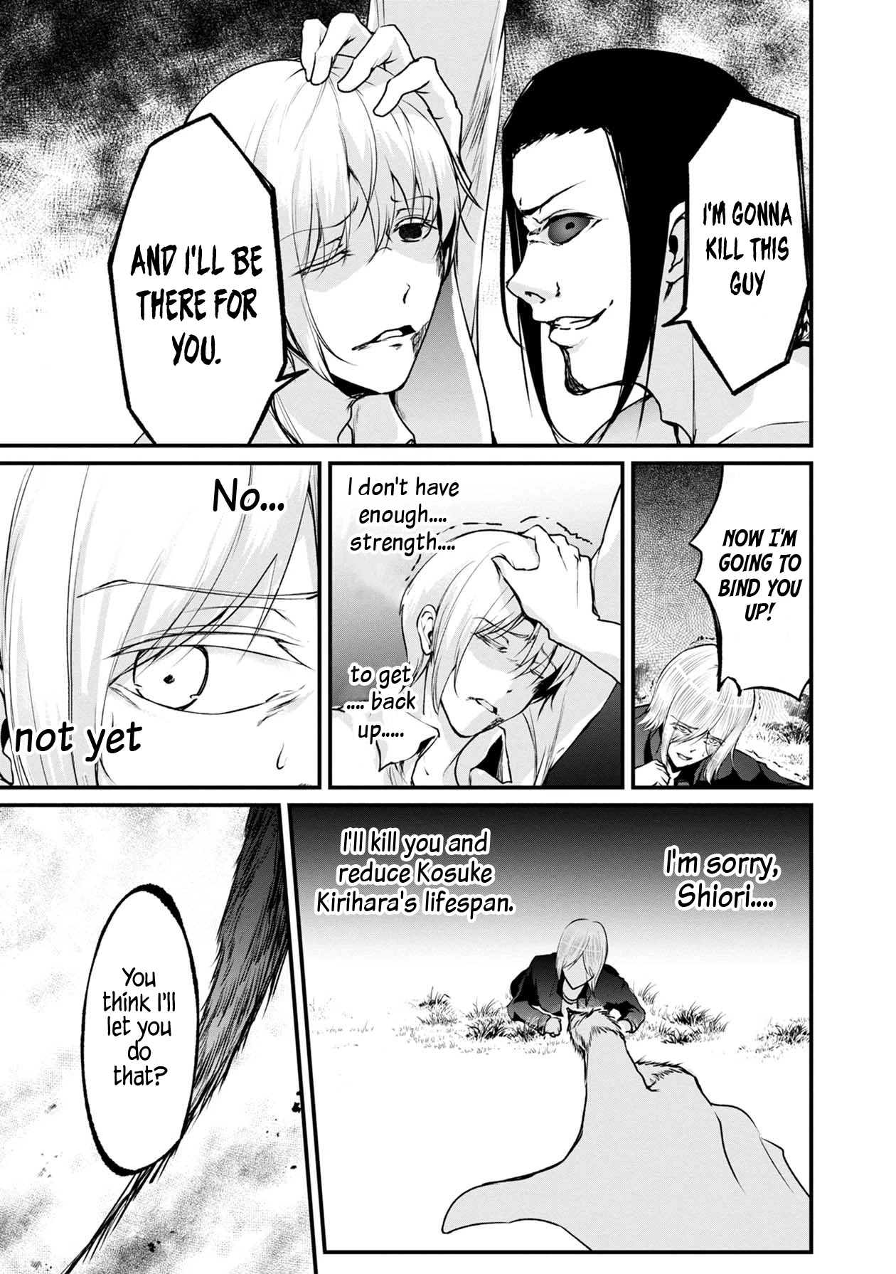 Namae no nai Kaibutsu Chapter 47 page 38 - Chapter 47: The Spiders Settlement