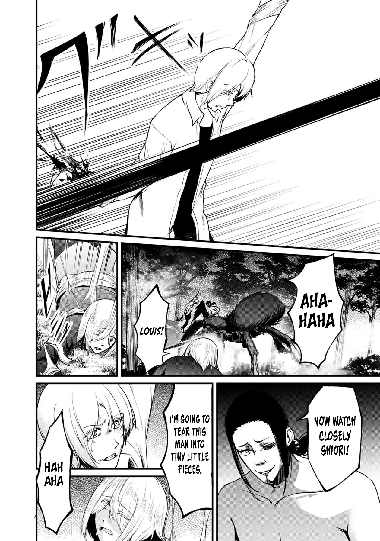 Namae no nai Kaibutsu Chapter 47 page 39 - Chapter 47: The Spiders Settlement