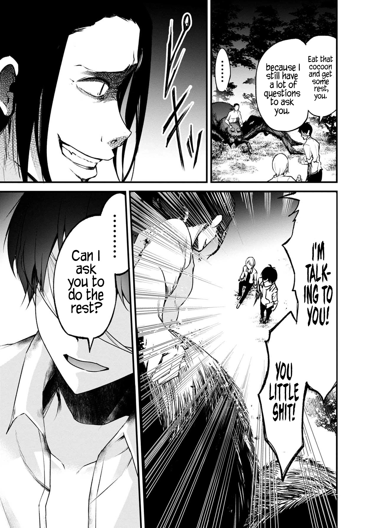 Namae no nai Kaibutsu Chapter 47 page 42 - Chapter 47: The Spiders Settlement