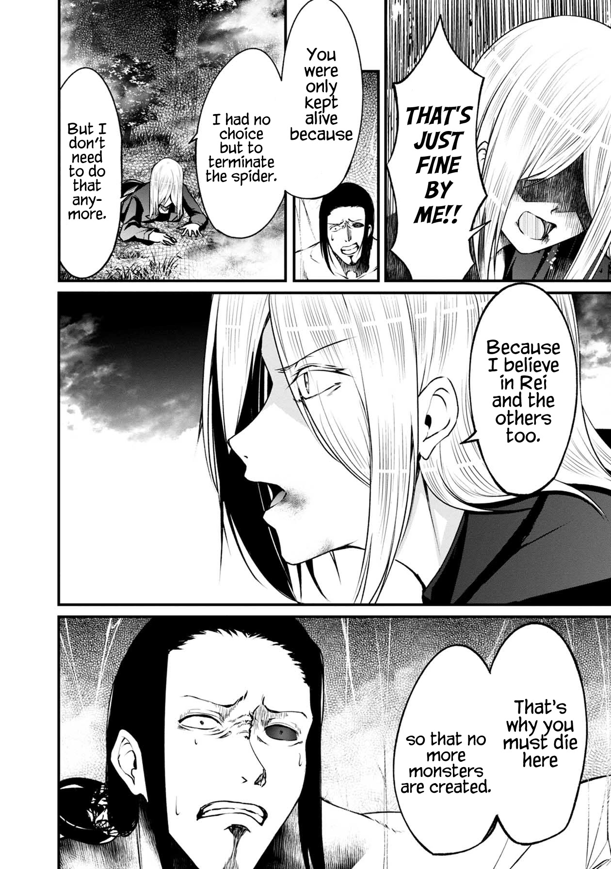Namae no nai Kaibutsu Chapter 48 page 11 - Chapter 48: Blade of the Weak