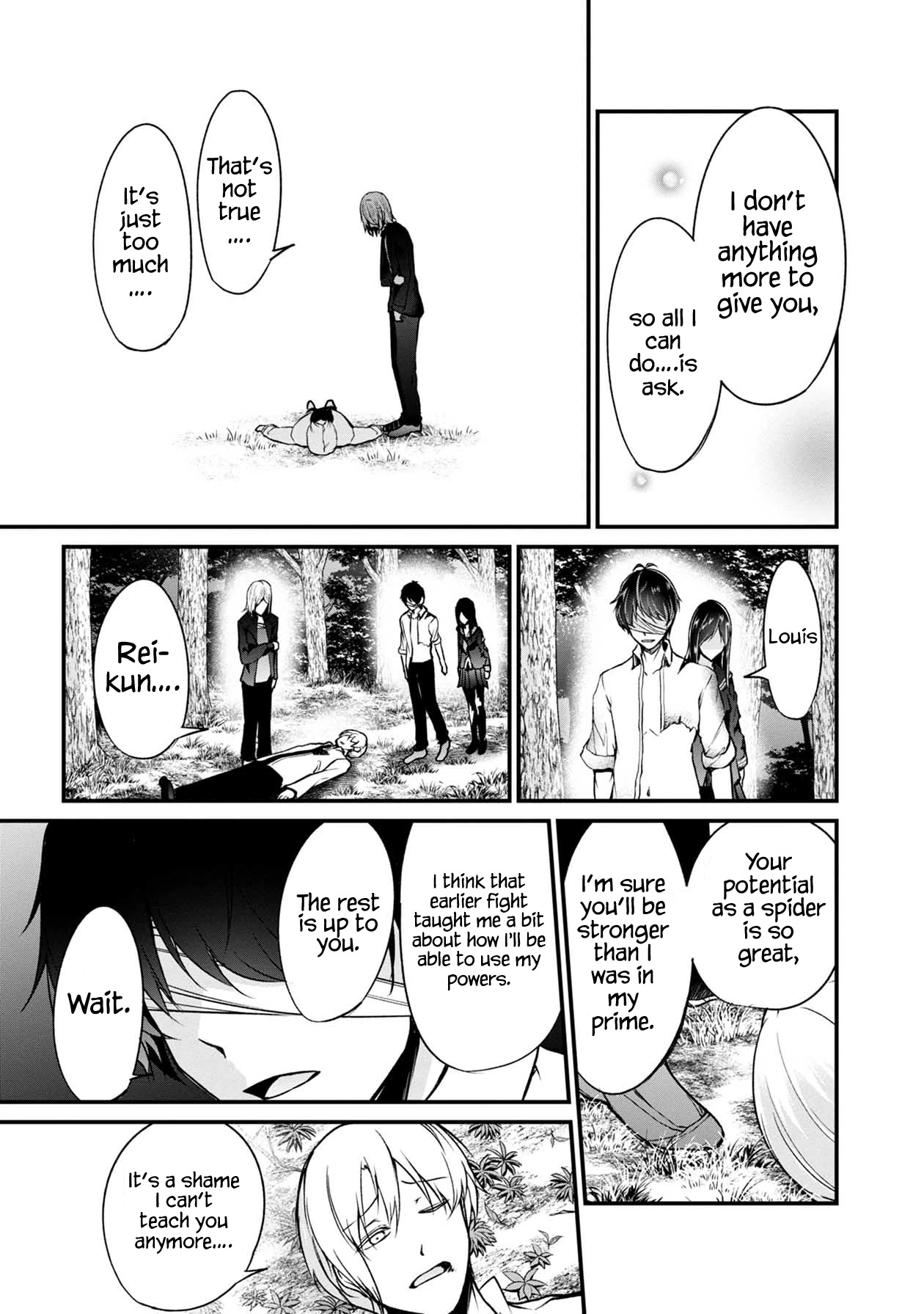 Namae no nai Kaibutsu Chapter 49 page 28 - Chapter 49: Each Bereavement