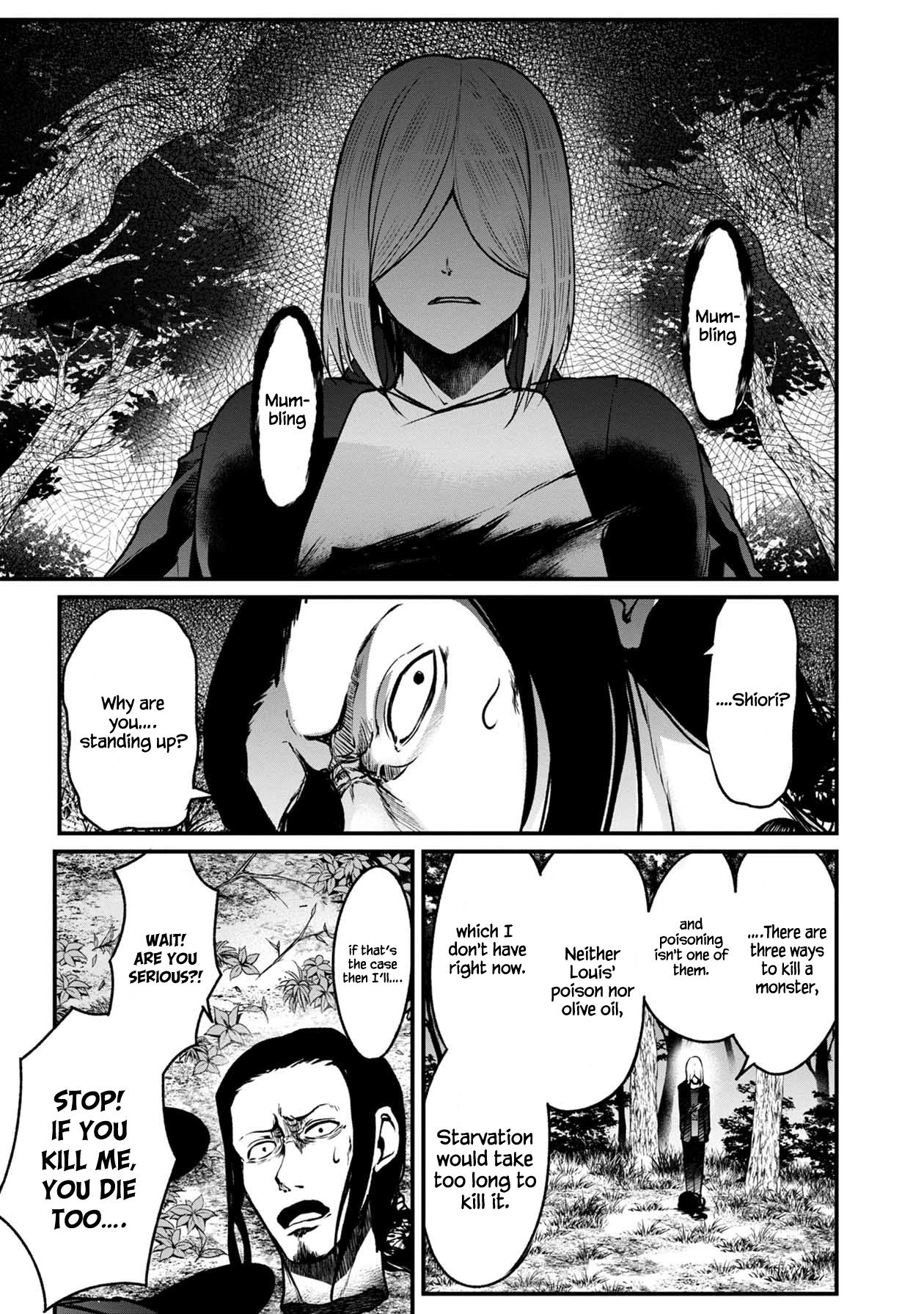 Namae no nai Kaibutsu Chapter 49 page 6 - Chapter 49: Each Bereavement